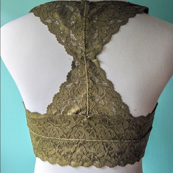 Bralette Padded - Olive - Picture 1 of 2